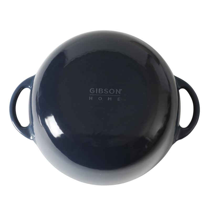 Gibson Home Addlestone 2.65 qt Enamel Cast Iron Dutch Oven w/ Lid - Round - Color Sleeve