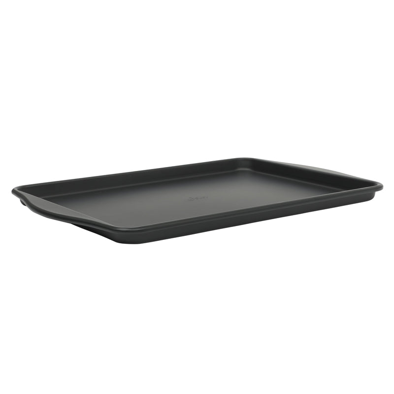 Oster Teston 18" X 13" Carbon Steel Cookie Sheet - Matte Black - Color Label