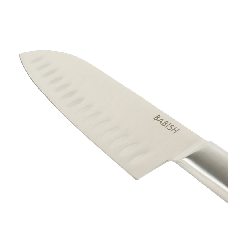 Babish 6.5" German Steel Santoku Knife - Gift Box w/ Remailer