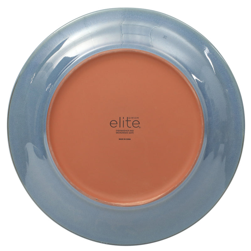 Gibson Elite Terranea 12 pc Reactive Glaze Stoneware Dinnerware Set - Remailer
