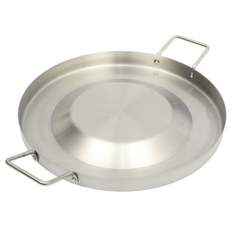 Oster Sangerfield 15.75" Stainless Steel Convex Comal w/ Handles - Brushed - Open Stock  Color Label