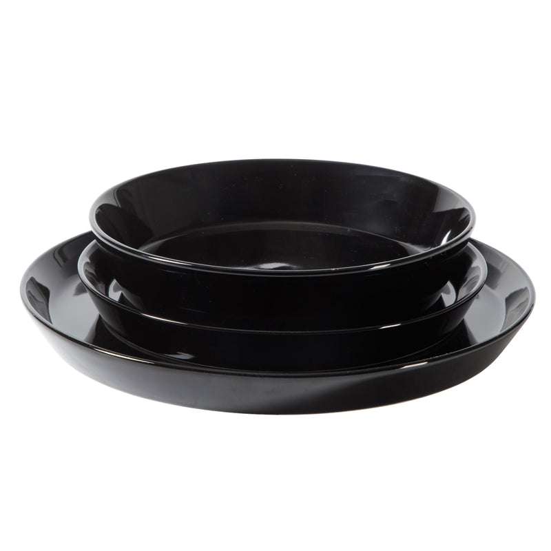 Martha Stewart Everyday Faretta 12pc Dinnerware Set - Round - Solid Color - Fine Ceramic - GBX w/ RM