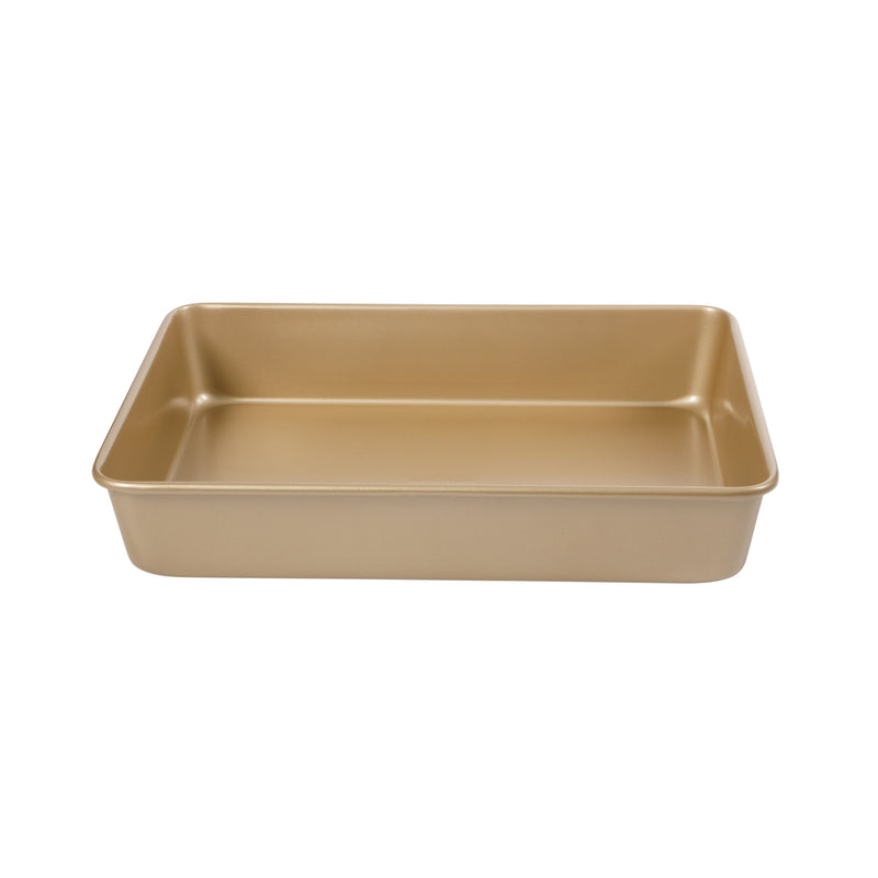 Martha Stewart Everyday Bakeaway 5pc Carbon Steel Bakeware Set - Champagne Gold - Non-Stick - Gift Box w/ Factory Remailer