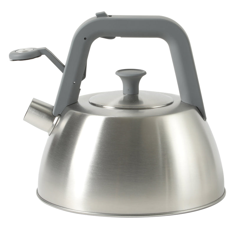 Oster Beauford 2.85 qt Tea Kettle w/ Lid - Brushed - Nylon Handle - Stainless Steel - Color Sleeve