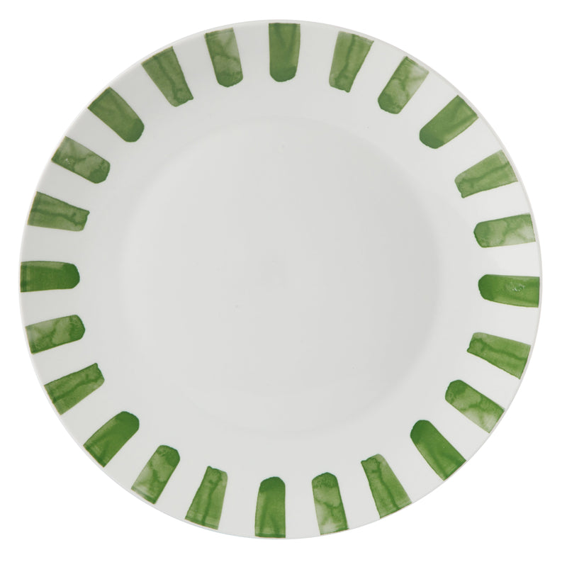 Gibson Home Pacific Waves 12pc Dinnerware Set - Decorated - Fine Ceramic - Gift Box