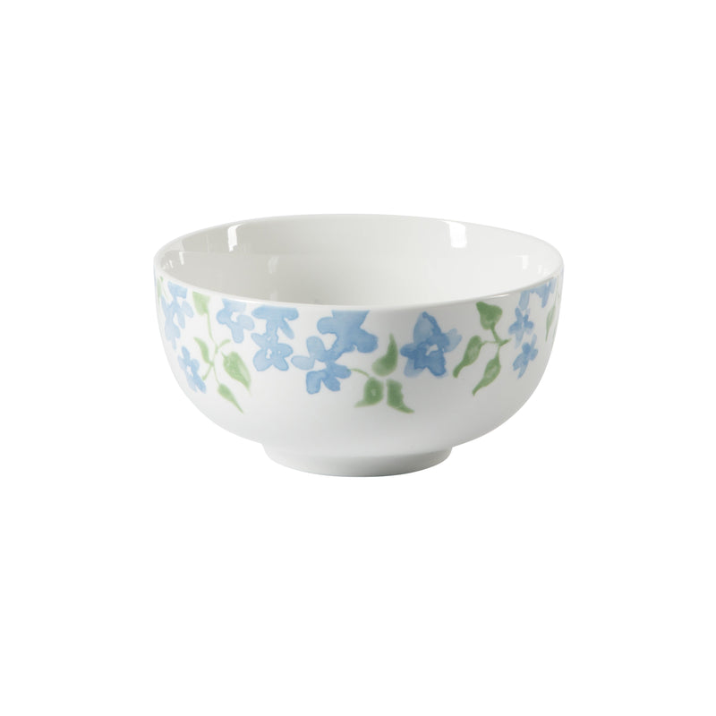 Gibson Home Garden Aisle 12pc Dinnerware Set - Blue - Decorated - Fine Ceramic - Gift Box