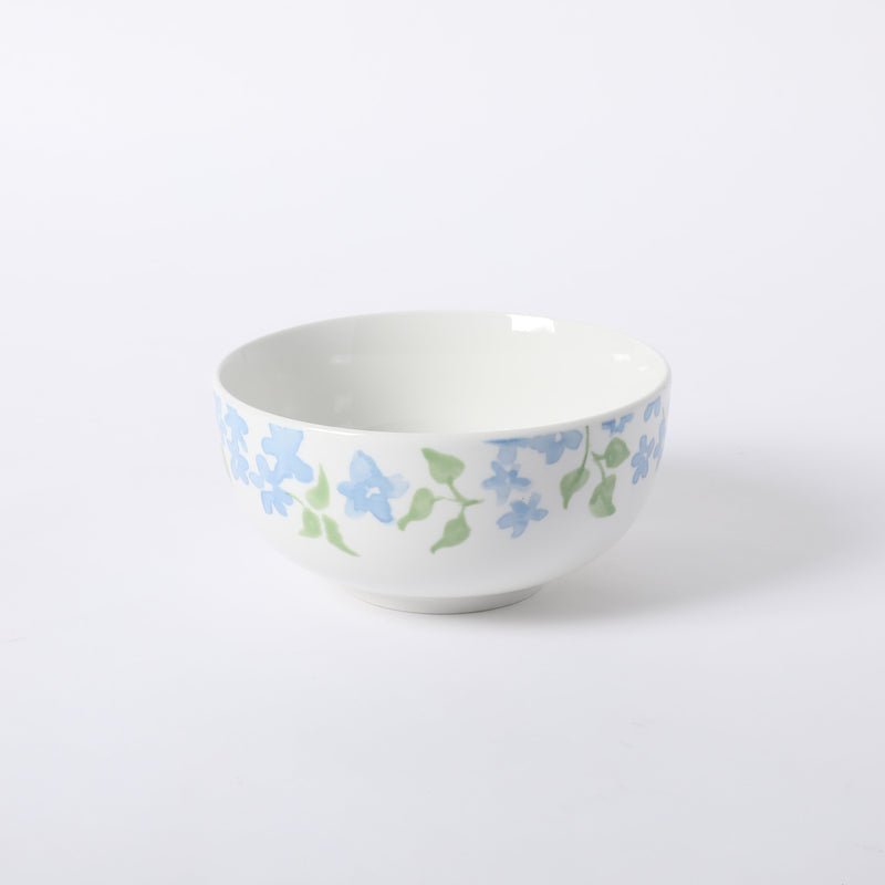 Gibson Home Garden Aisle 2pc 6" Cereal Bowl Set - Blue - Decorated - Fine Ceramic - Color Sleeve