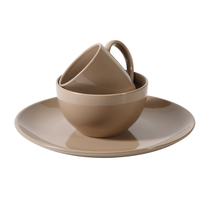 Gibson Home Everyday Plus 12pc Dinnerware Set - Glossy - Solid Color - Stoneware - Gift Box