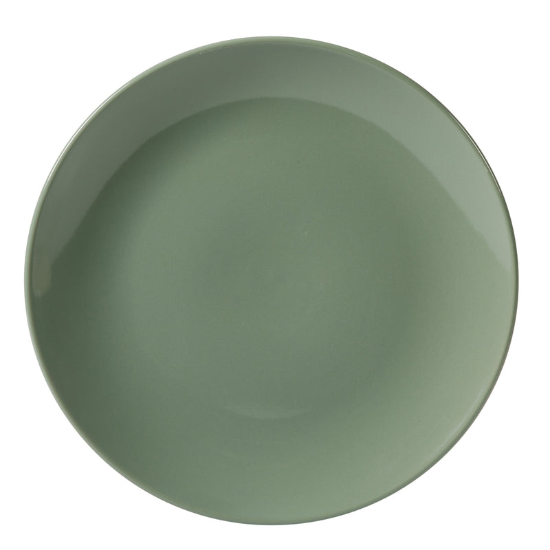 Gibson Home Everyday Plus 12pc Dinnerware Set - Glossy - Solid Color - Stoneware - Gift Box