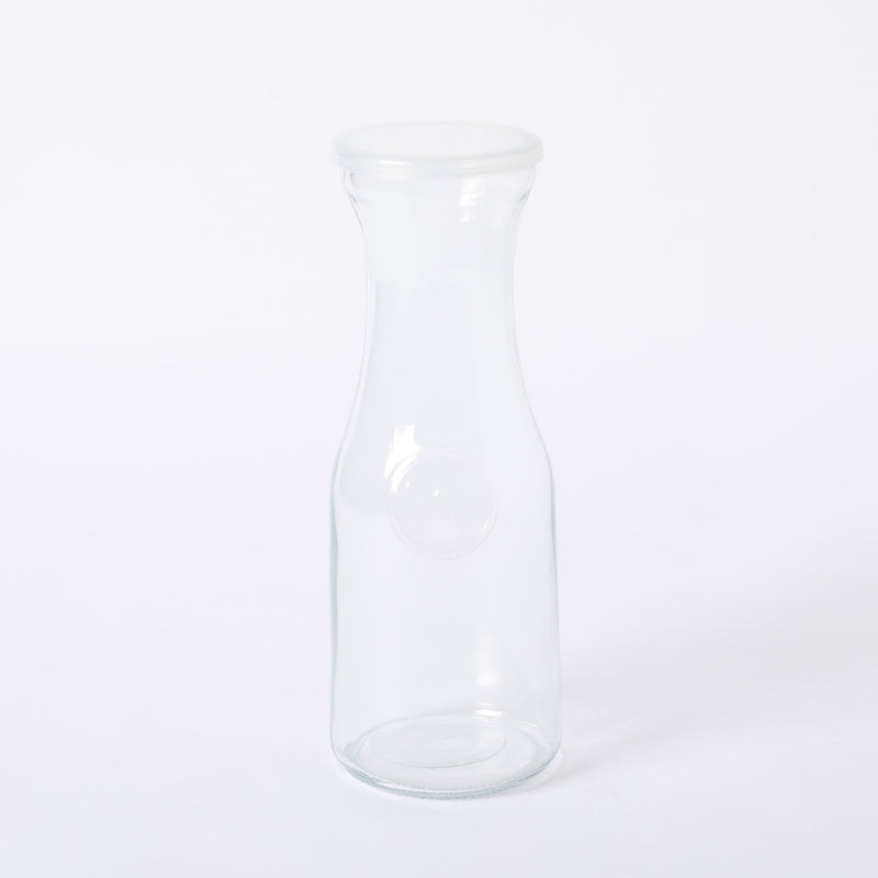 Gibson Home Windchill 1.0L Carafe w/ PP Lid - Clear - Machine Made - Glassware - Open Stock w/ Sticker