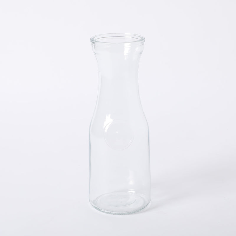 Gibson Home Windchill 1.0L Carafe w/ PP Lid - Clear - Machine Made - Glassware - Open Stock w/ Sticker