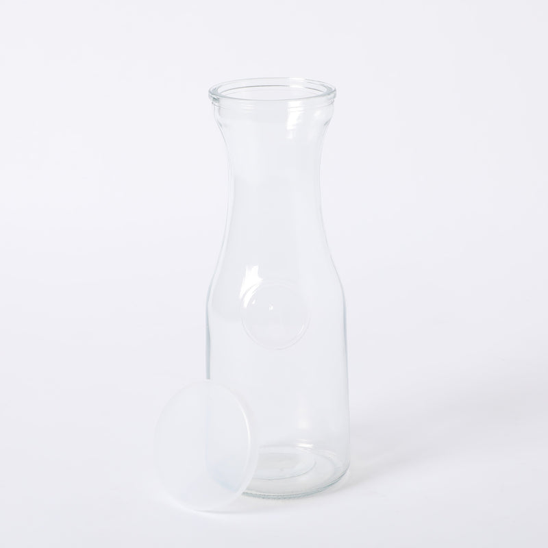 Gibson Home Windchill 1.0L Carafe w/ PP Lid - Clear - Machine Made - Glassware - Open Stock w/ Sticker