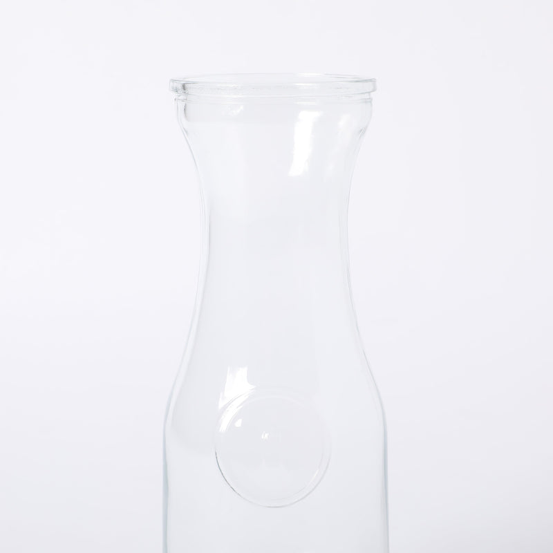 Gibson Home Windchill 1.0L Carafe w/ PP Lid - Clear - Machine Made - Glassware - Open Stock w/ Sticker