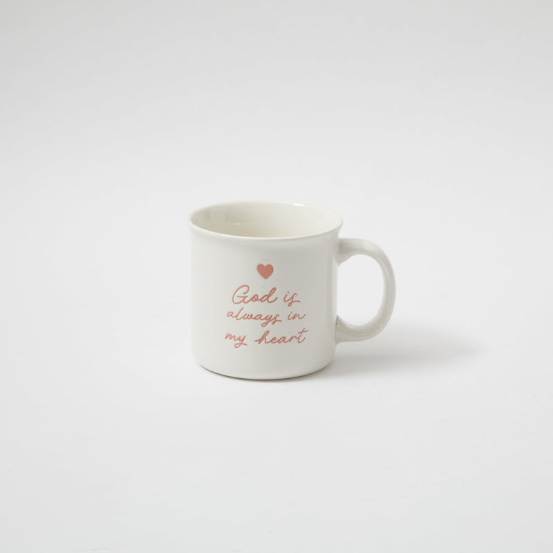 Gibson Home Daily Wisdom 21 oz Mug - 4 Assorted Designs - Wax Relief - Fine Ceramic - Open Stock