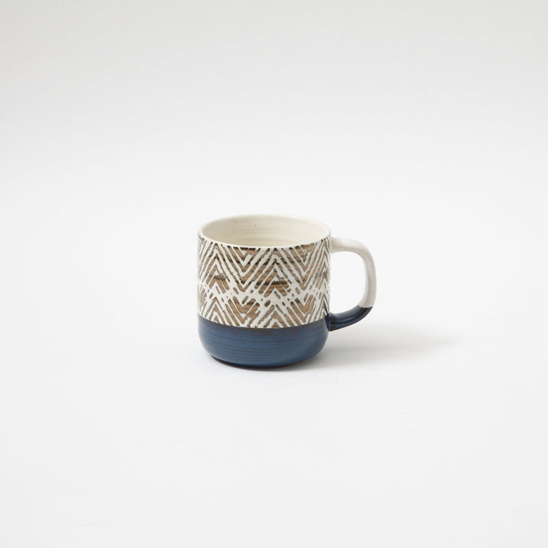 Gibson Home Spruce Garden 17oz Mug - 4 Assorted Designs - Wax Relief - Stoneware - Open Stock w/ UPC Label