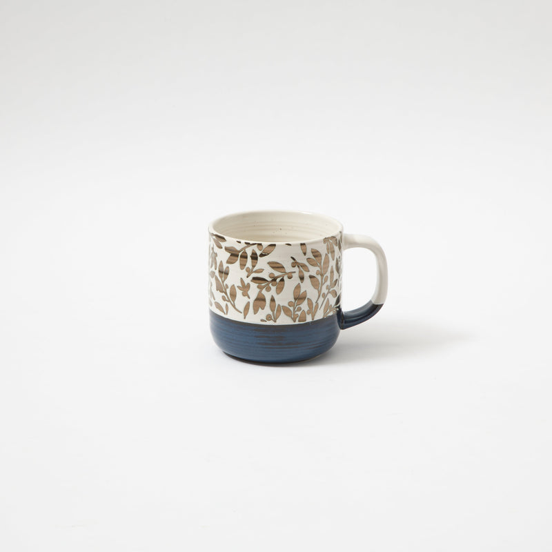 Gibson Home Spruce Garden 17oz Mug - 4 Assorted Designs - Wax Relief - Stoneware - Open Stock w/ UPC Label