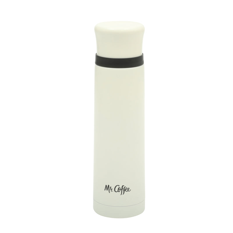 Mr Coffee Silverleaf 23 oz Double Wall Stainless Steel Thermal Bottle w/ Lid - Open Stock