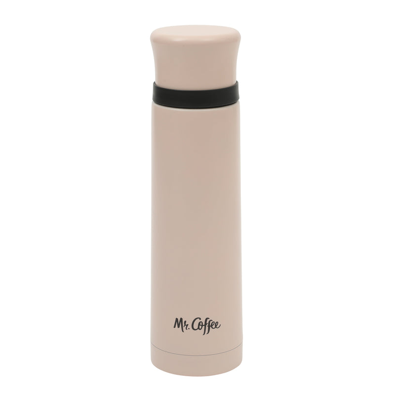 Mr Coffee Silverleaf 23 oz Double Wall Stainless Steel Thermal Bottle w/ Lid - Open Stock