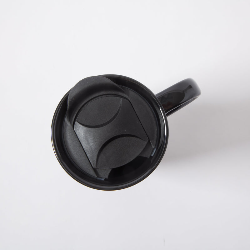 Mr. Coffee Coupleton 15oz Travel Cup w/ Lid - Stainless Steel & Stoneware - Open Stock
