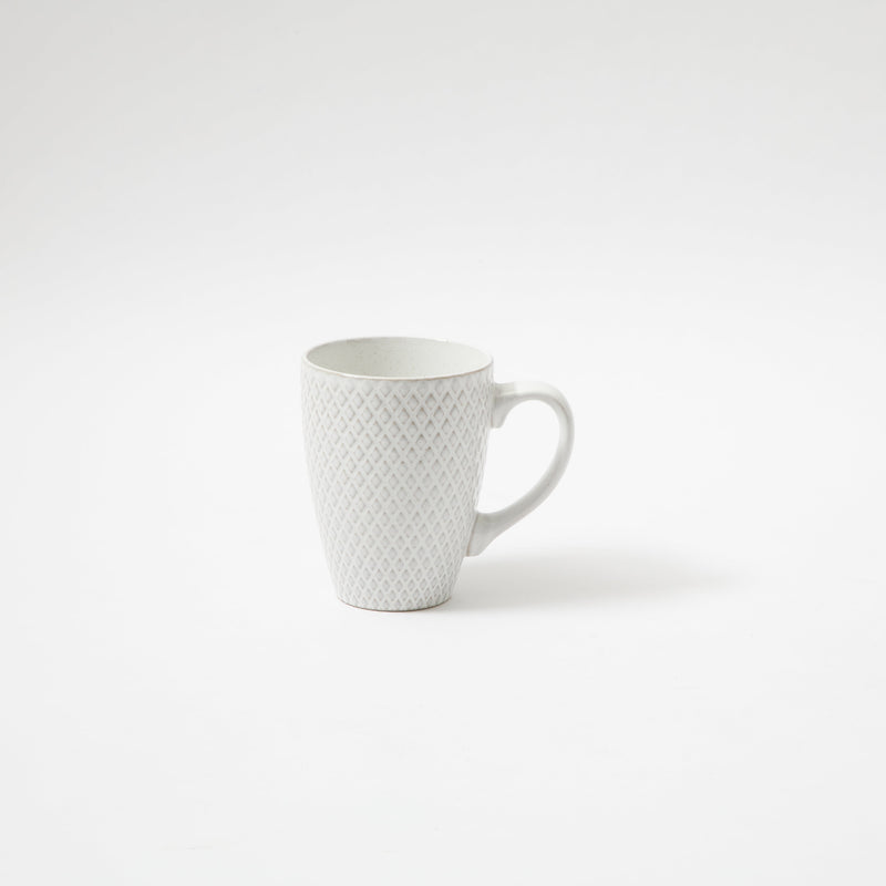 Gibson Elite Earlhart 16 oz Mug - 4 Assorted Designs - Cream - Reactive Glaze - Stoneware - Open Stock