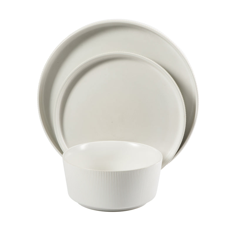 Gibson Home Dempsey Road 12pc Dinnerware Set - Solid Color - Stoneware - GBX