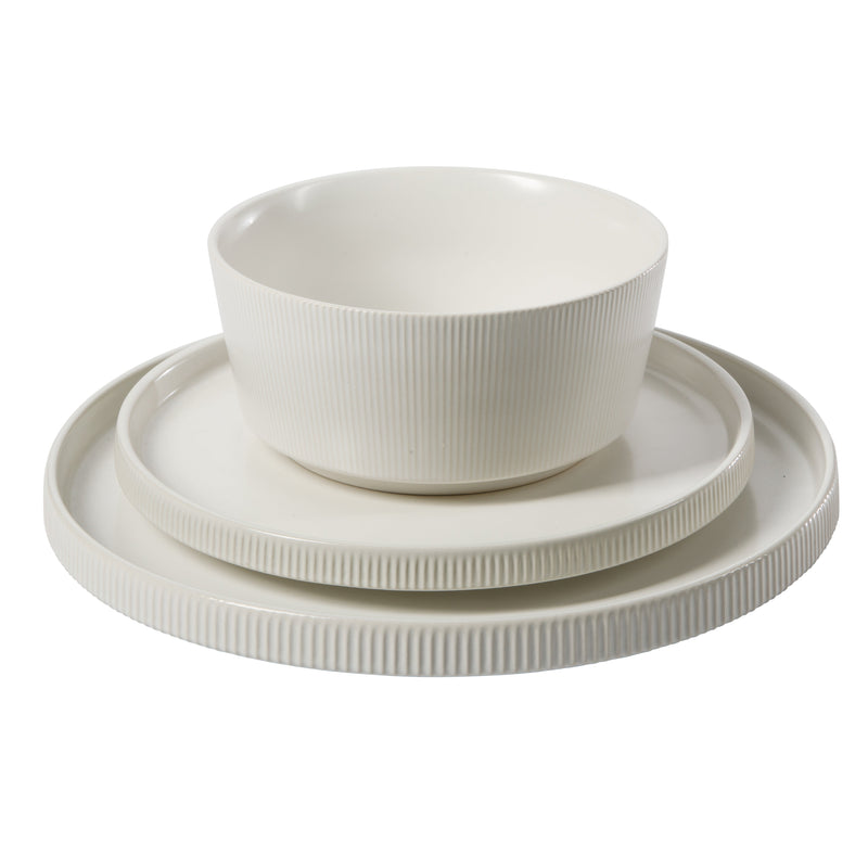 Gibson Home Dempsey Road 12pc Dinnerware Set - Solid Color - Stoneware - GBX