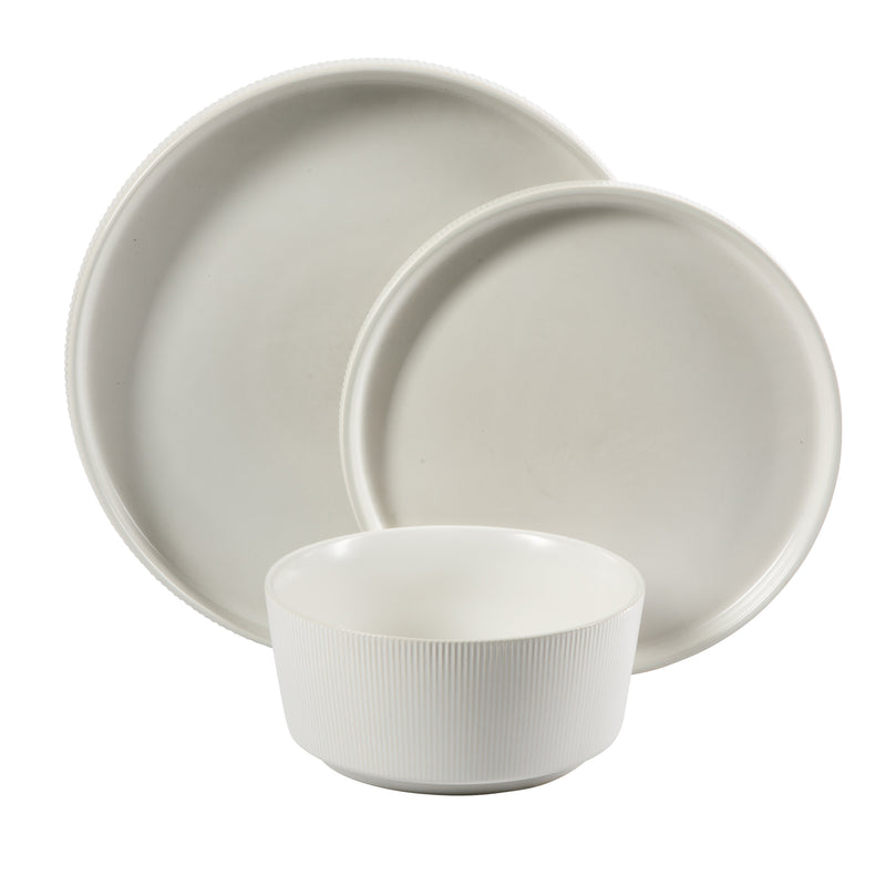 Gibson Home Dempsey Road 12pc Dinnerware Set - Solid Color - Stoneware - GBX