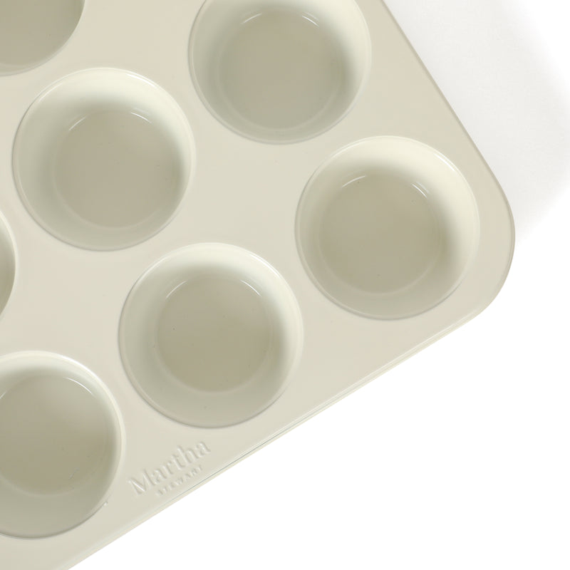 Martha Stewart Gallen Non-Stick Carbon Steel 12 Cups Muffin Pan - Open Stock w/ Color Label