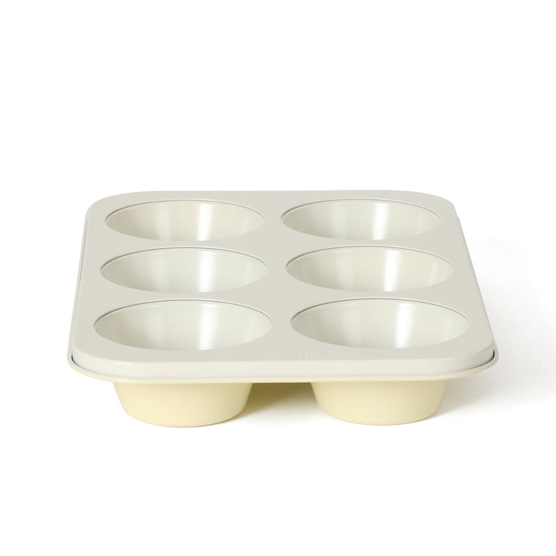 Martha Stewart Gallen 6 Cup Non-Stick Carbon Steel Muffin Pan - Open Stock w/ Color Label