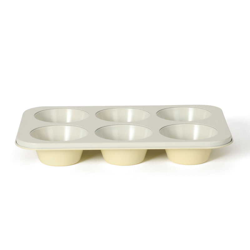 Martha Stewart Gallen 6 Cup Non-Stick Carbon Steel Muffin Pan - Open Stock w/ Color Label