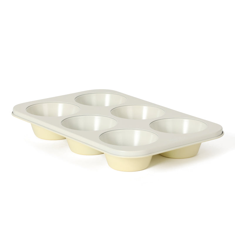 Martha Stewart Gallen 6 Cup Non-Stick Carbon Steel Muffin Pan - Open Stock w/ Color Label