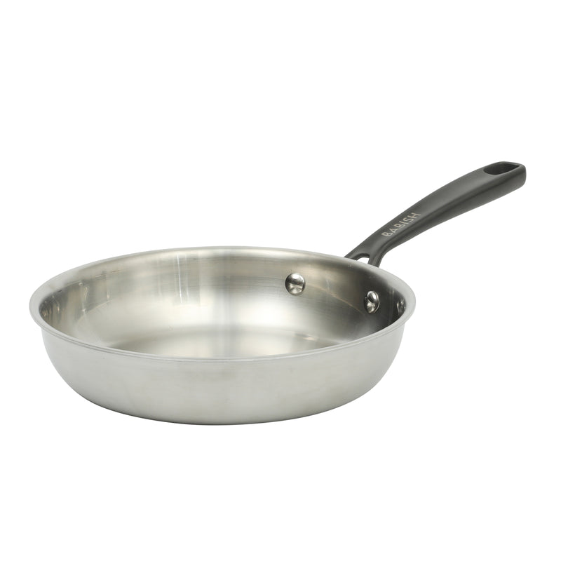 Babish 8" Stainless Steel Fry Pan - Open Stock w/ Color Sleeve