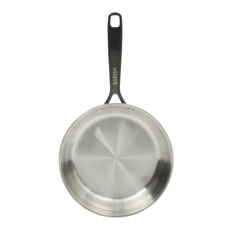 Babish 8" Stainless Steel Fry Pan - Open Stock w/ Color Sleeve