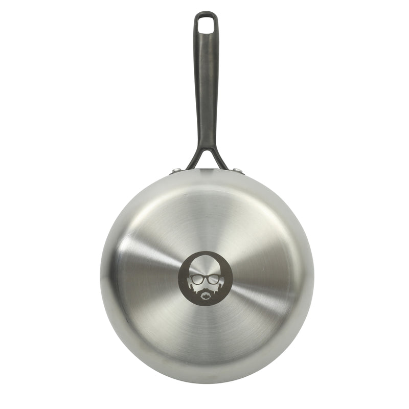 Babish 3.5qt Stainless Steel Sauce Pan w/ Lid - Open Stock w/ Color Sleeve