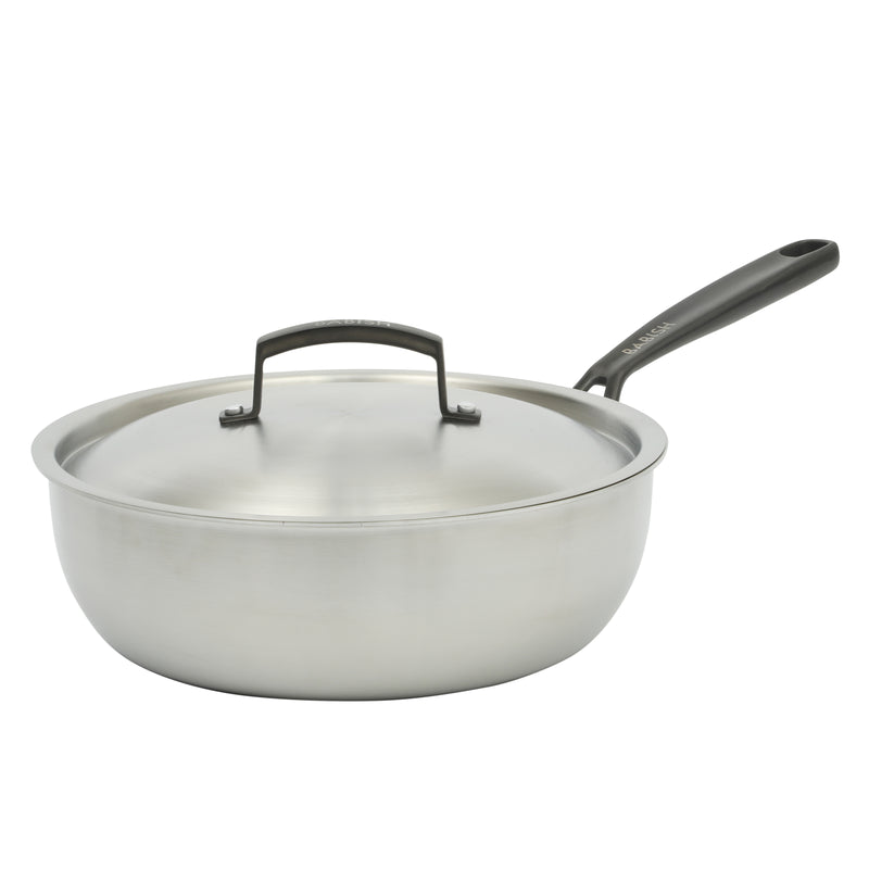 Babish 3.2qt Stainless Steel Sauce Pan - Open Stock w/ Color Sleeve