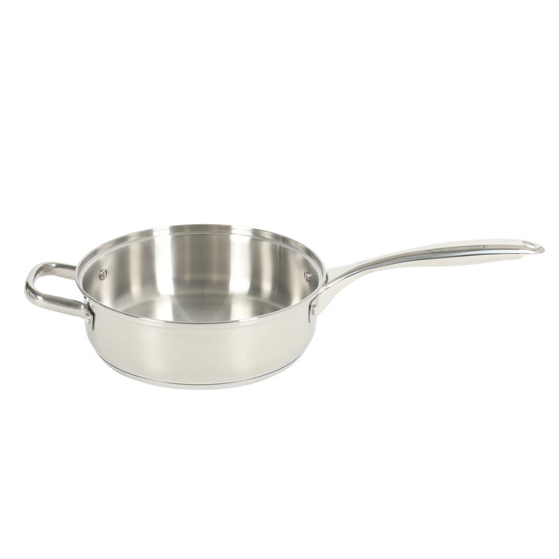 Oster Platinum Sedwick 10pc Stainless Steel Stackable Cookware Set w/ Domed Lid - Encapsulated Induction Base - Gift Box w/ Remailer