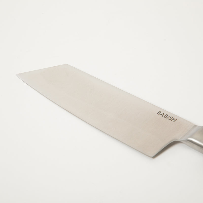 Babish 7.5" German Steel Clef Knife w/ Paka Wood Handle - Gift Box w/ Remailer