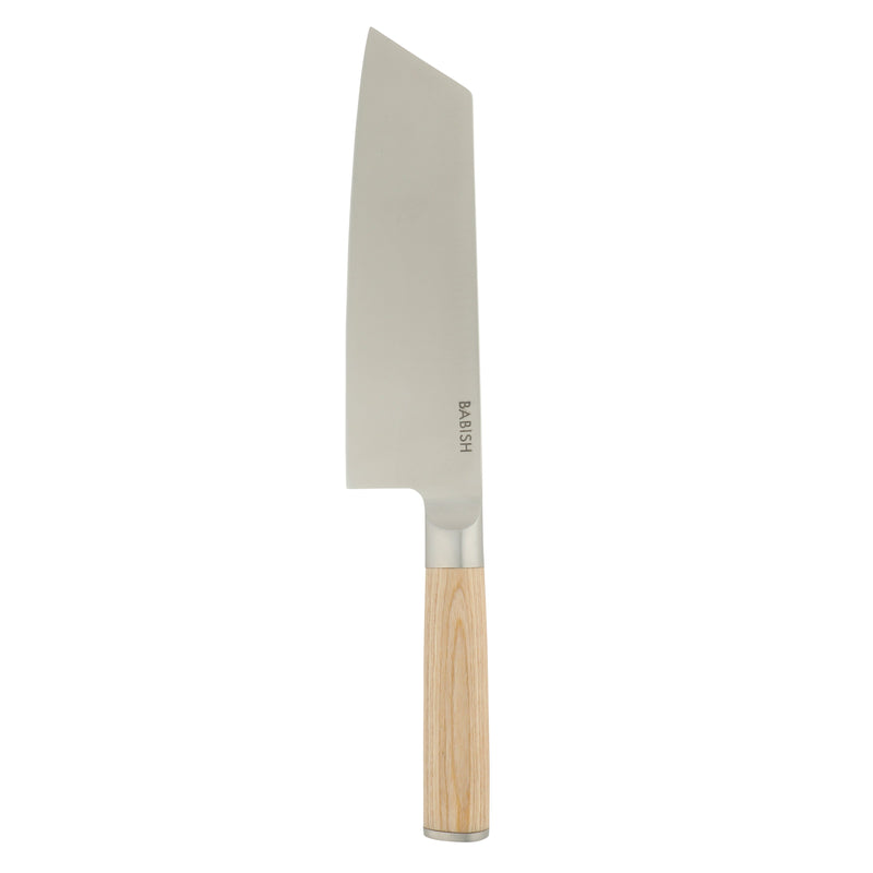 Babish 7.5" German Steel Clef Knife w/ Paka Wood Handle - Gift Box w/ Remailer