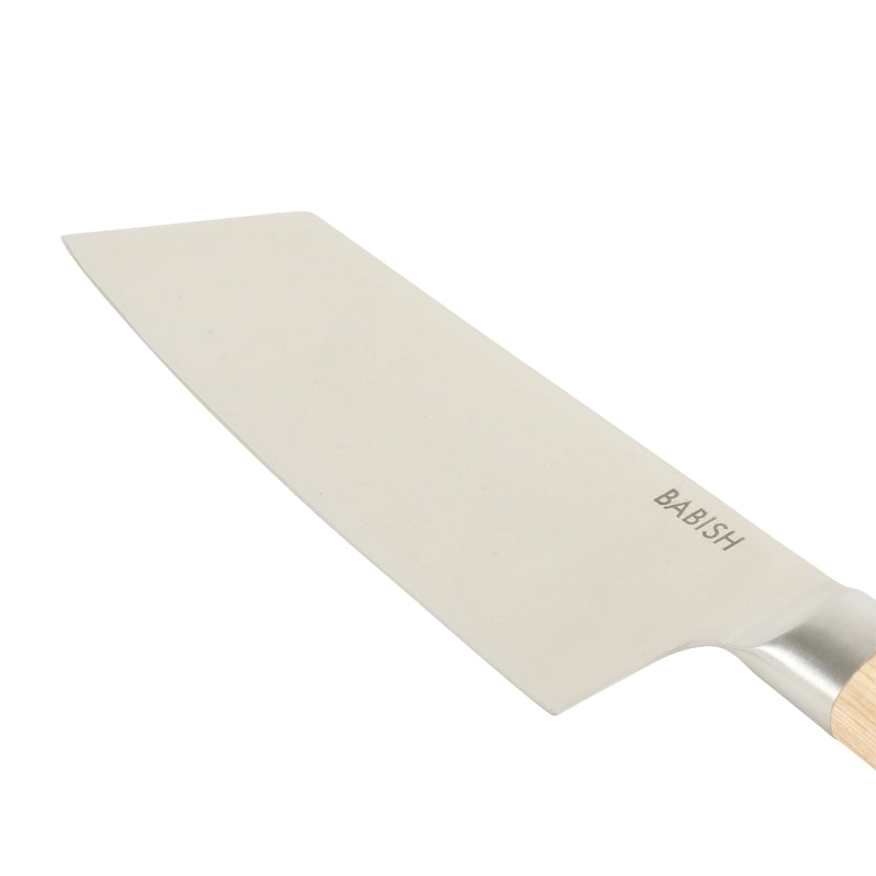 Babish 7.5" German Steel Clef Knife w/ Paka Wood Handle - Gift Box w/ Remailer