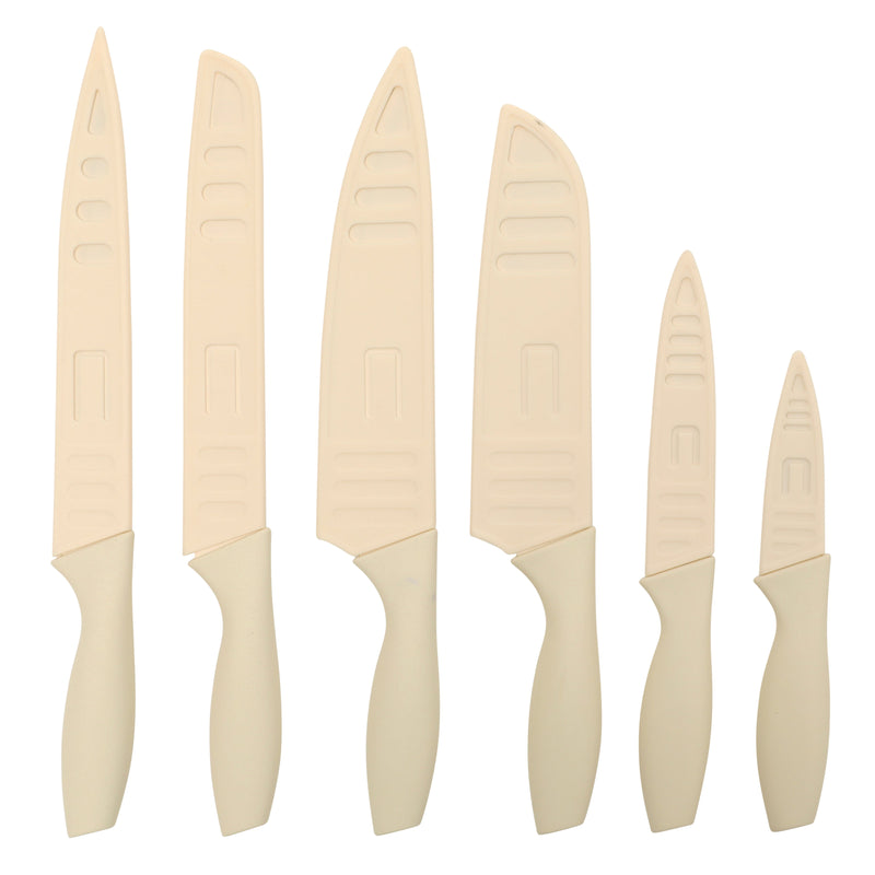 Gibson Home Bostonville 12pc Cutlery Set w/ Sheath - Clampack