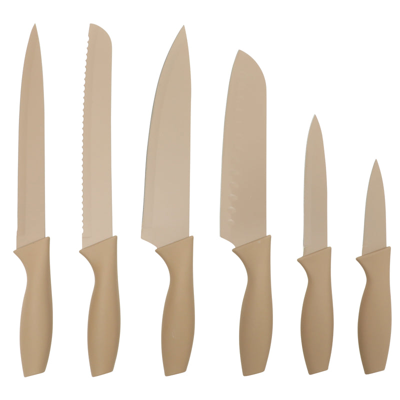 Gibson Home Bostonville 12pc Cutlery Set w/ Sheath - Clampack