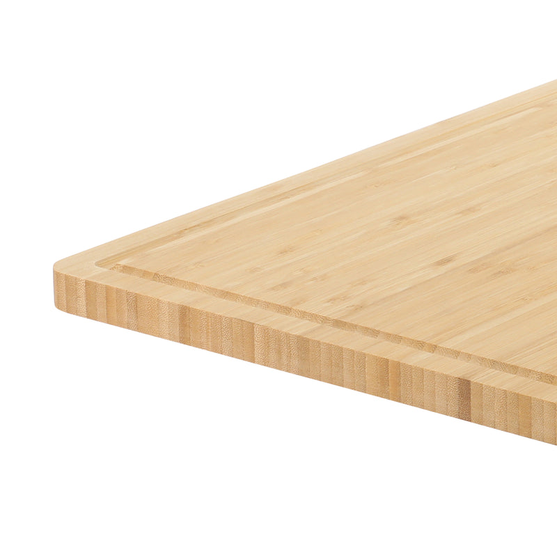 Gibson Home Forestview 2pc 15" x 12" Bamboo Cutting Board Set - Rectangle- Oil Finished - Color Sleeve