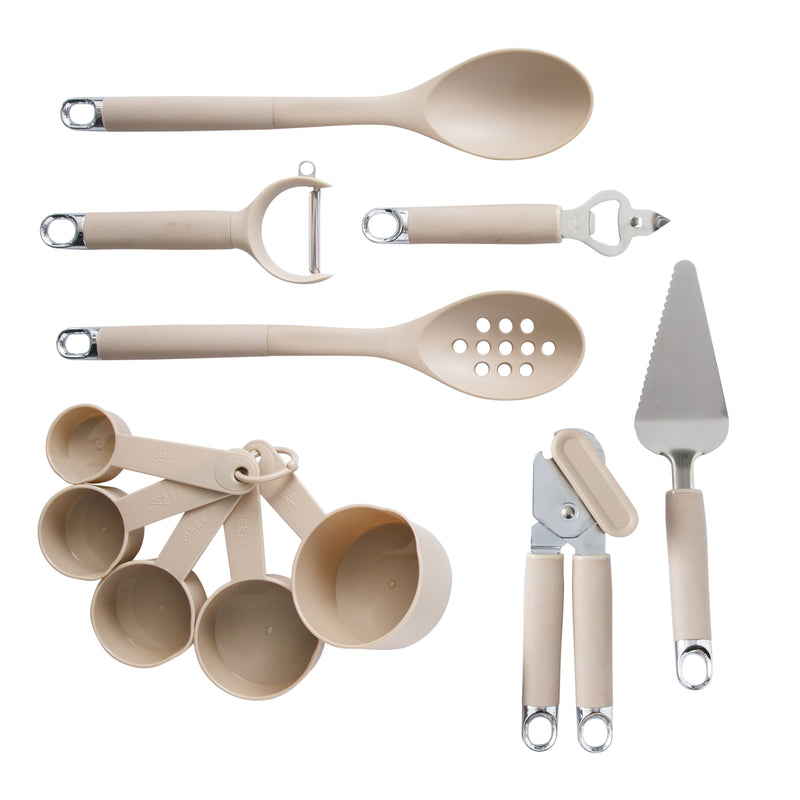 Gibson Home Burchette 20 pc Nylon Gadget & Kitchen Tools Set - Gift Box w/ Remailer