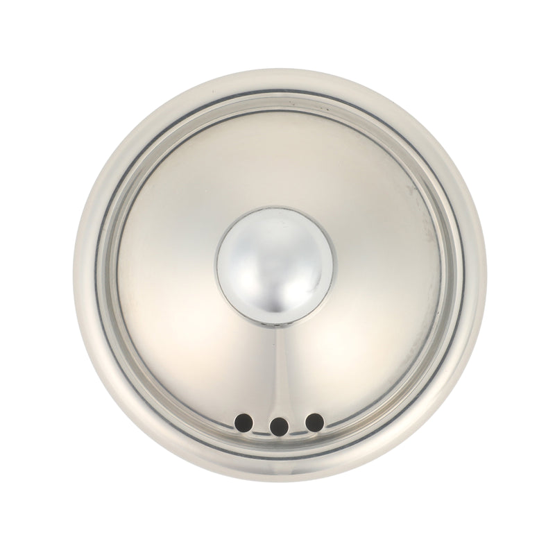 Mr. Coffee Mossvale1.1 qt Stainless Steel Tea Kettle w/ Strainer - Belly Shape - Mirror Polished - Stainless Steel / Silicone Handle - Hang Tag