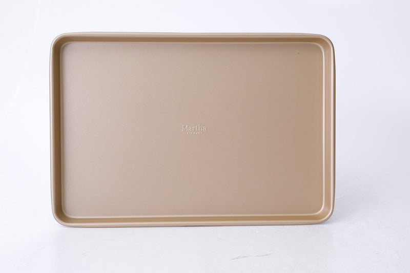 Martha Stewart Gallen 15" Carbon Steel Cookie Sheet - Champagne - Open Stock w/ Color Label