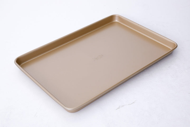 Martha Stewart Gallen 15" Carbon Steel Cookie Sheet - Champagne - Open Stock w/ Color Label