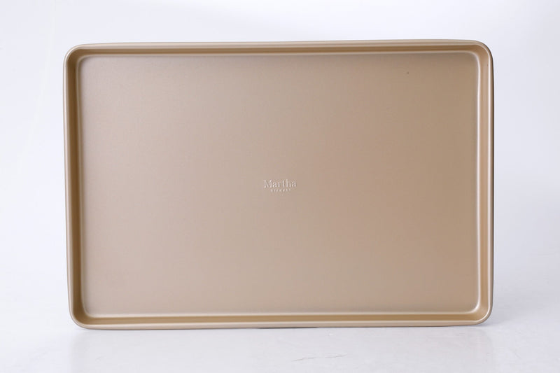 Martha Stewart Gallen 17" Carbon Steel Cookie Sheet - Champagne - Open Stock w/ Color Label