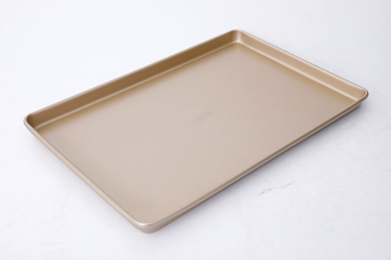Martha Stewart Gallen 17" Carbon Steel Cookie Sheet - Champagne - Open Stock w/ Color Label