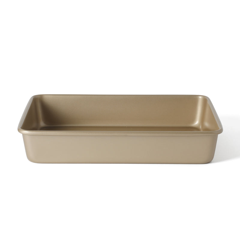 Martha Stewart Gallen 13" Carbon Steel Baking Pan - Champagne - Rectangular - Open Stock w/ Color Label