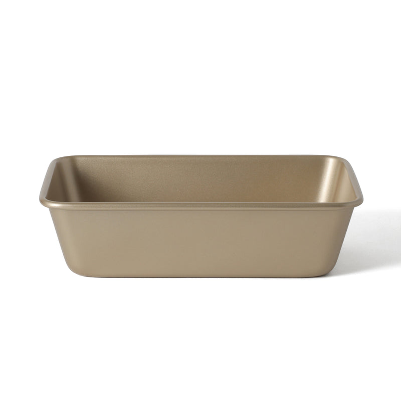 Martha Stewart Gallen 9" x 5" Carbon Steel Loaf Pan - Champagne - Open Stock Color Label